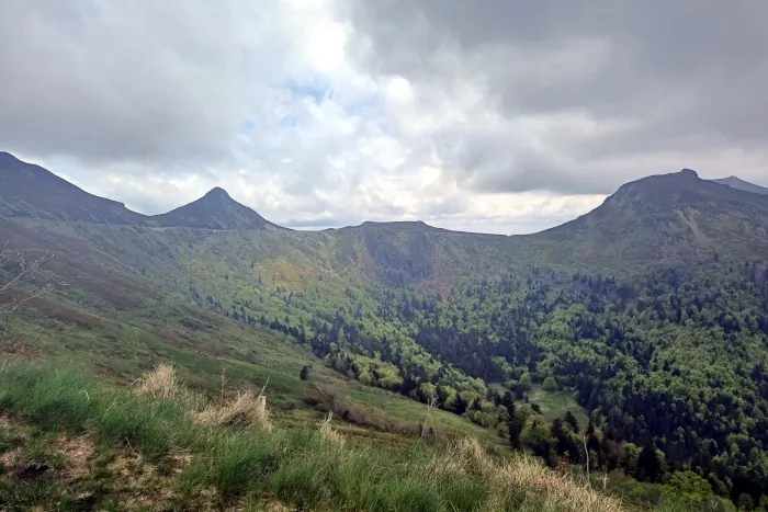 Les sommets du Cantal