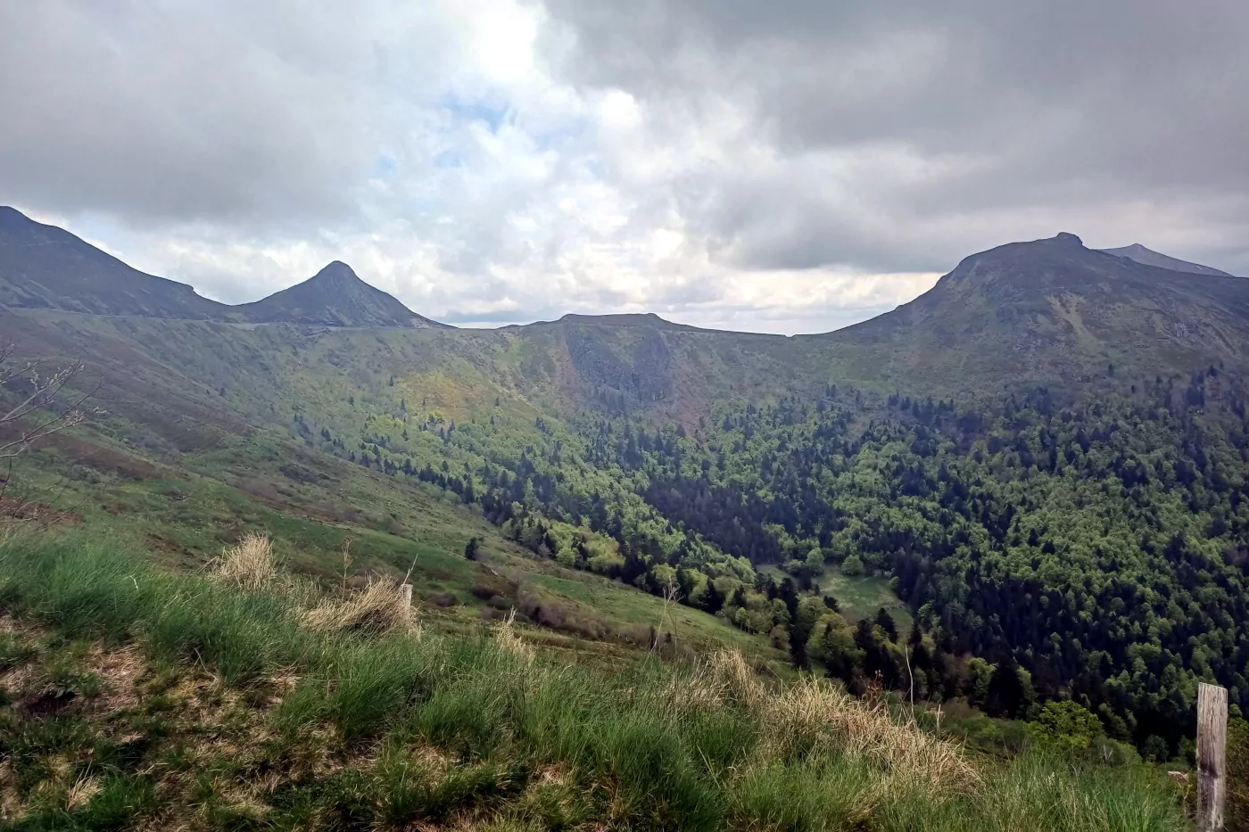 Sommets du volcan du Cantal