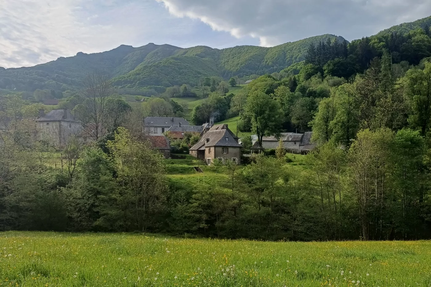 Magnifique vallée de la Jordanne