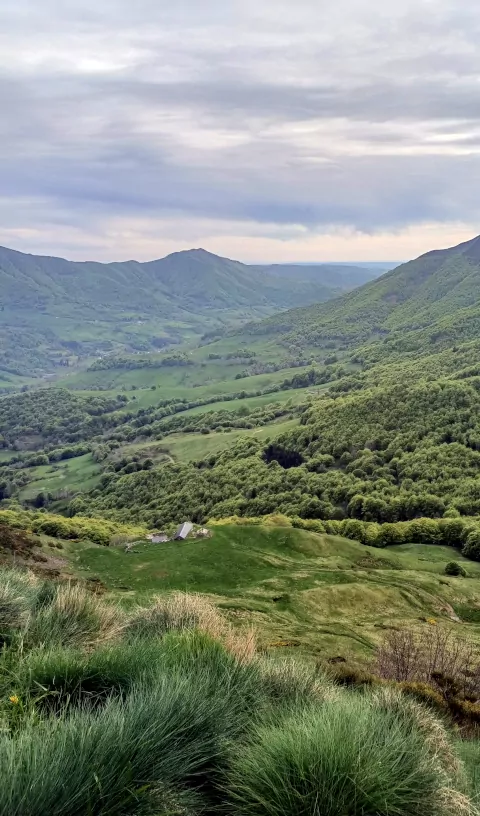 Panoramas vallée de la Jordanne