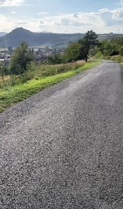 Magnifiques descente vers Orsonnette